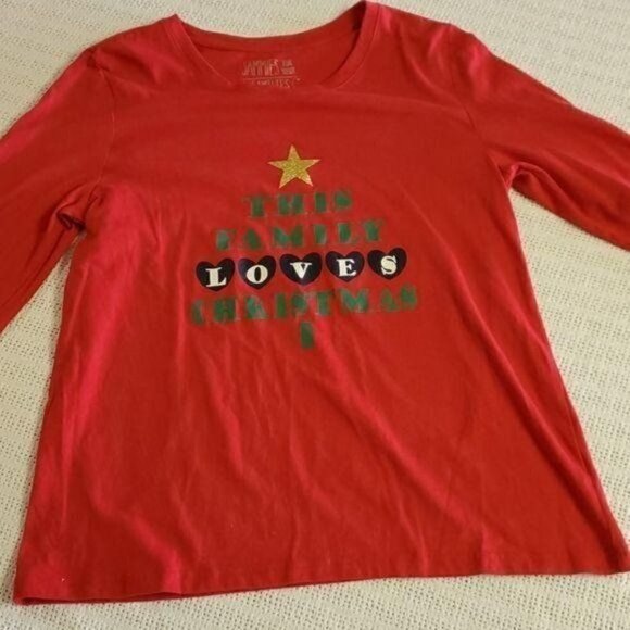 Jammies for your Family Holiday Christmas Santa Pajama Sz. M Top and Bottom - Picture 6 of 12